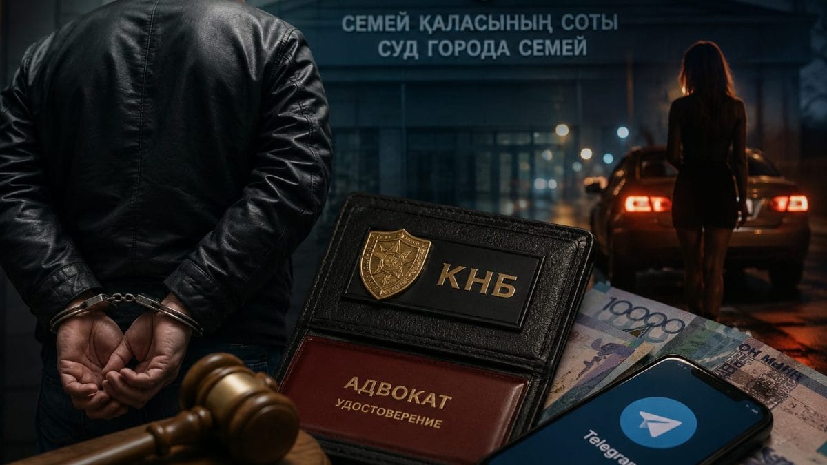 В Семее лжесотрудник вымогал деньги за «покровительство» проституции и получил срок