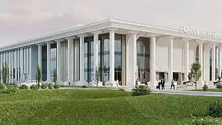 В Актобе строят новый драмтеатр с парком и стадионом