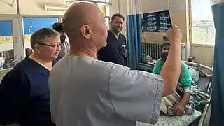 Казахстанские врачи работают в Афганистане