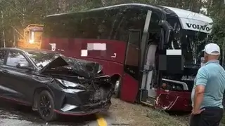 Автобус с туристами попал в ДТП по дороге в Бурабай: пострадали 11 человек