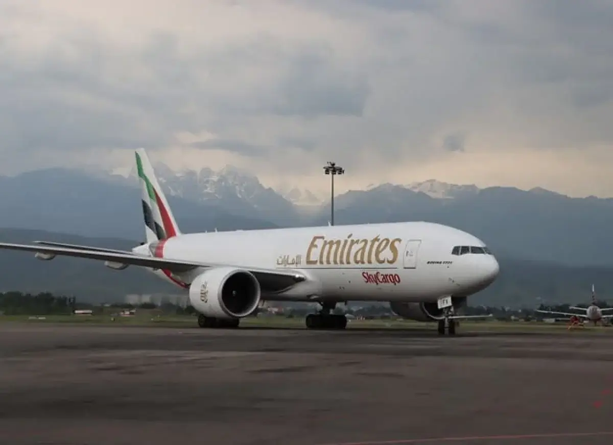 Алматы принял первый грузовой борт Emirates SkyCargo