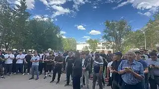 Глава «Казахмыса» встретился с работниками рудника после выдвинутых требований